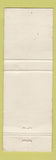 Matchbook Cover - Satellite Diner Mountainside NJ WEAR