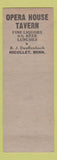 Matchbook Cover - Opera House Tavern Nicollet MN