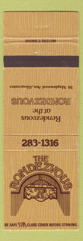 Matchbook Cover - Rondezvous Gloucester