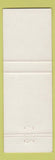 Matchbook Cover - Branding Iron Charcoal Broiler Eugene OR