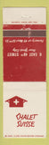 Matchbook Cover - Chalet Suisse New York City WEAR