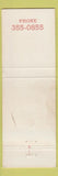 Matchbook Cover - Chalet Suisse New York City WEAR