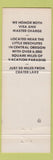 Matchbook Cover - Crescent Motel Starlight Cafe Crescent OR