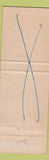 Matchbook Cover - Ryan Evans Drug Stores AZ Arizona WORN