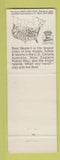 Matchbook Cover - Cherokee Strip Motel Restaurant Perry OK Best Western WEAR