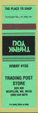 Matchbook Cover - Trading Post Store Nespelem WA
