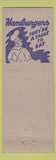 Matchbook Cover - Pat's Grill Ringgold GA