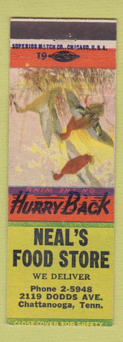Matchbook Cover - Neal's Food Store Chattanooga TN