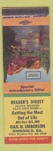 Matchbook Cover - Reader's Digest Magazine Ringgold GA
