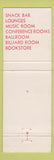 Matchbook Cover - Western Reserve University Thwing Hall WEAR billiards