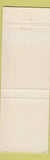 Matchbook Cover - The Dock Seafood Restaurant Greensboro NC