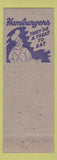 Matchbook Cover - Pat's Grill Ringgold GA WORN