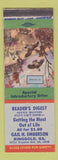 Matchbook Cover - Reader's Digest Magazine Ringgold GA