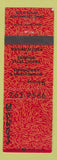 Matchbook Cover - Wongs Cincinnati OH