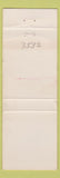 Matchbook Cover - Wongs Cincinnati OH