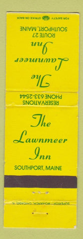 Matchbook Cover - Lawnmeer Inn Southport ME