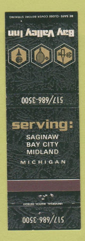 Matchbook Cover - Bay Valley Inn Midland Saginaw Bay City MI