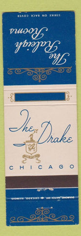 Matchbook Cover - The Drake Hotel Chicago IL Raleigh Rooms