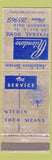 Matchbook Cover - Ritondaro Funeral Home Chardon OH WEAR