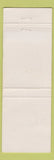 Matchbook Cover - Hannah Tufts Schildmeyer Funeral Home Blanchester OH