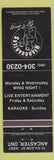 Matchbook Cover - Headquarters Tap Grill Ancaster ON