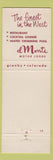 Matchbook Cover - El Monte Motor Lodge Granby Colorado