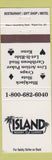 Matchbook Cover - Chip In's Island Resort Casino SD?