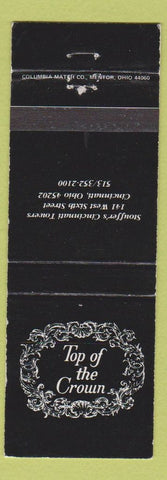 Matchbook Cover - Top of the Crown Cincinnati OH