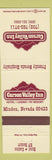 Matchbook Cover - Carson Valley Inn Minden NV