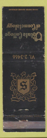 Matchbook Cover - State College of Cosmetology Cleveland OH WEAR