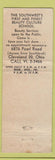 Matchbook Cover - State College of Cosmetology Cleveland OH WEAR