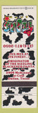Matchbook Cover - Tejas Mexican Food Dallas TX