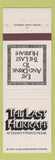 Matchbook Cover - Last Hurrah Dufney's at Parker House Boston MA?
