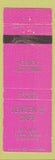 Matchbook Cover - Jensen's Cafe Eureka KS
