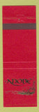 Matchbook Cover - Adobe Resort Motel Yachats OR