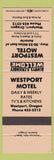Matchbook Cover - Westport Motel Westport OR