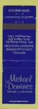 Matchbook Cover - Micheal Dominics Restaurant Worthington OH