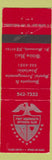 Matchbook Cover - Fort Monmouth Officers Club Fort Monmouth NJ