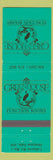 Matchbook Cover - Green House Function Rooms Hampton Falls NH