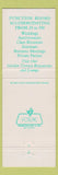 Matchbook Cover - Green House Function Rooms Hampton Falls NH