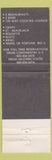 Matchbook Cover - Sam Boyd's California Hotel Casino Las Vegas NV