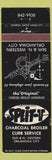 Matchbook Cover - Split T Oklahoma City football