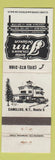 Matchbook Cover - Norm Colman's Inn Between Camillus NY