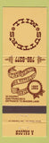 Matchbook Cover - Sutter's Mill San fRancisco CA