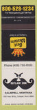 Matchbook Cover - Outlaw Inn Kalispell MT Best Western