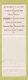 Matchbook Cover - The Inn at Denman Place Vancouver BC