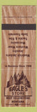 Matchbook Cover - Eagle's Store West Yellowstone MT