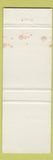 Matchbook Cover - Mill Wharf Restaurant Scituate MA