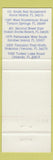 Matchbook Cover - Fast Eddie's Orlando Sanibel Island Venice Tarpon Springs FL