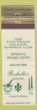Matchbook Cover - Rochelle's Restaurant Scottsdale AZ